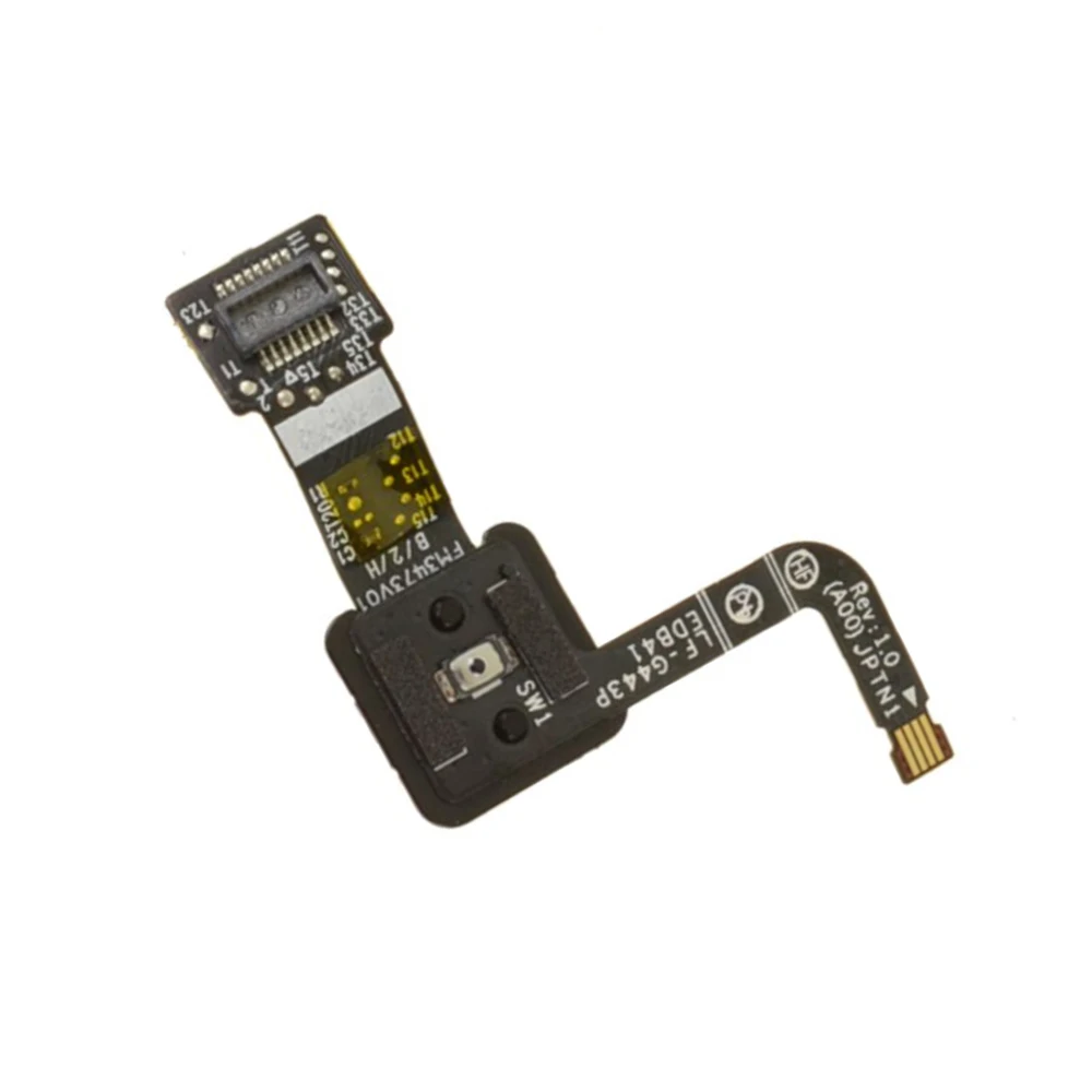 Laptop Fingerprint Power Button Reader Board For DELL For Latitude 7400 2-in-1 9410 2-in-1 025XPT 25XPT EDB41 LF-G443P Gray