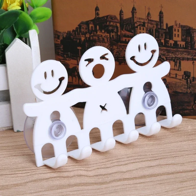 Toothbrush Holder Punch-free Wall-mounted Toothpaste Holder Toothpaste Storage Rack Holders Bath Organizer Bathroom Accessories