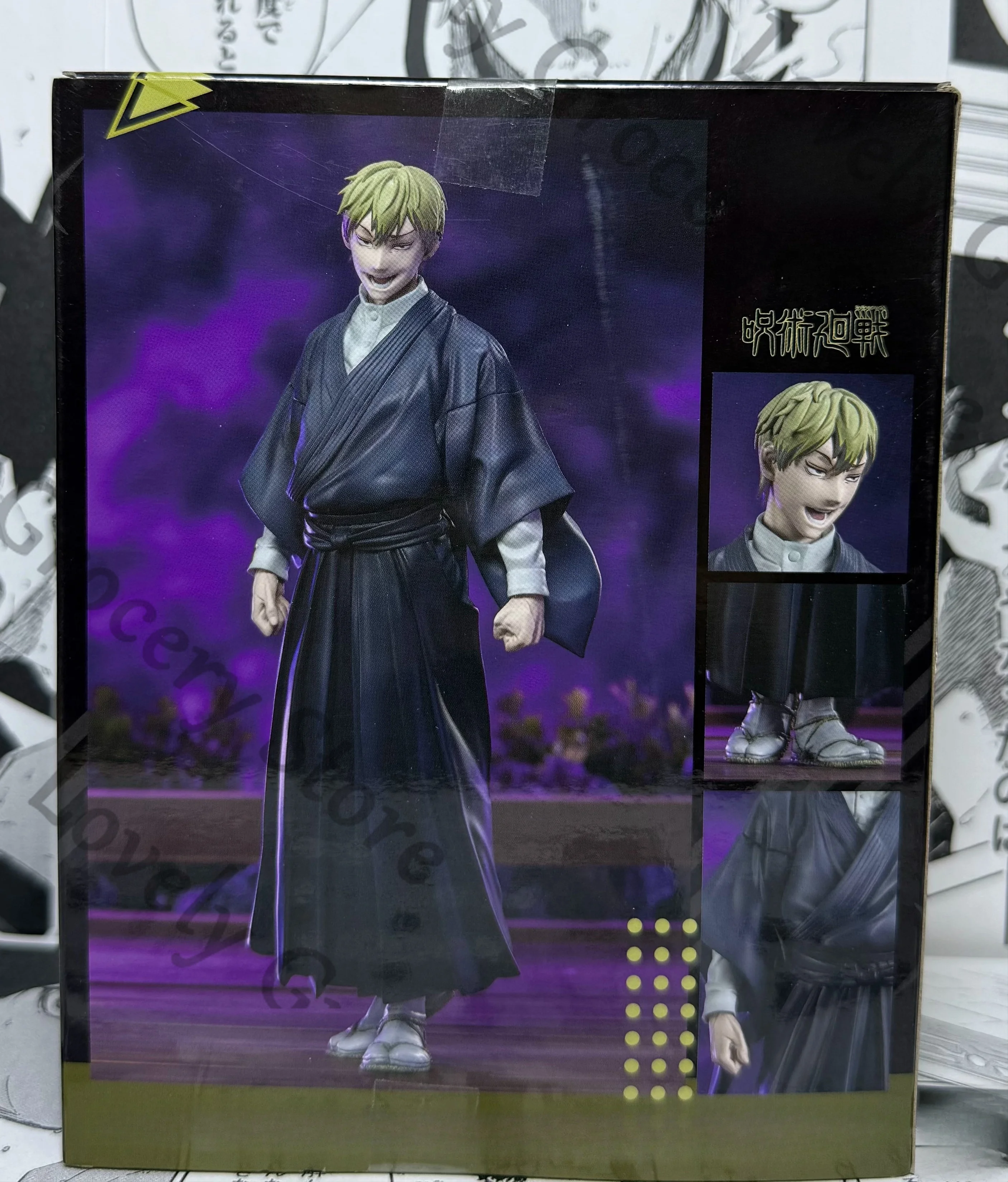 Genuine Anime Jujutsu Kaisen Zenin Naoya Cosplay Cartoon Models Kit Figures Model Garage Kits Figurine Accessories Fans Gift