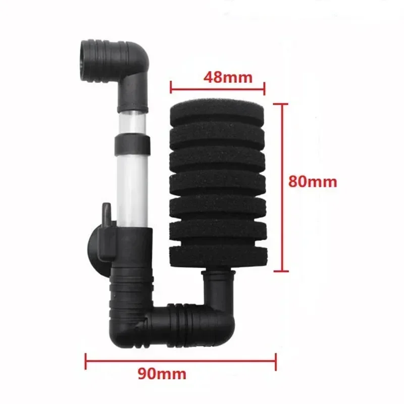 Useful Bio Sponge Filter for Aquarium Fish Tank Shrimp Pond Air Pump Biochemical Filtration Noiseless Foam aquarium accessories view 4