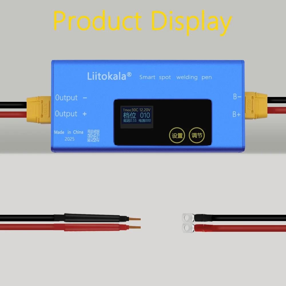 Liitokala CF-SMG5M-C портативный аккумуляторный аппарат для точечной сварки, инструмент для ремонта никелевых лент