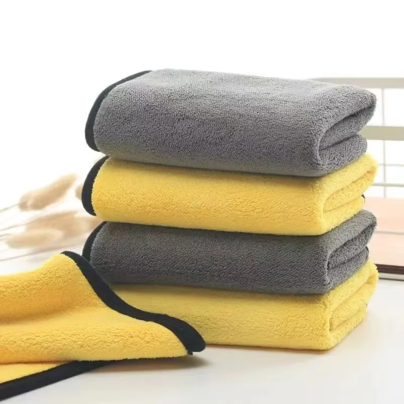 

1/5/10/20pieces 30x30/60CM Car Wash Microfiber Towel Car Cleaning Drying Cloth Hemming Car Care Cloth Detailing Car Wash Towel