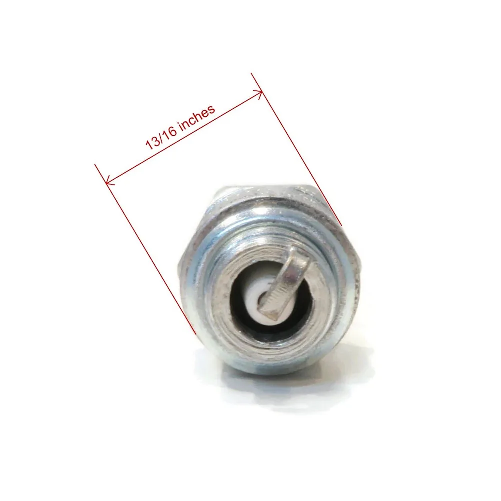 Spark Plug= For Champion K161 K181 K91 M8 Engines 9.5mm Reach Gasket Seat Reliable Ignition Easy Install Lawn Mower Replace Part