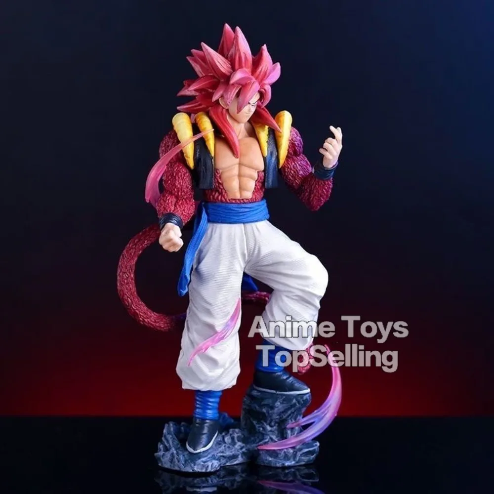 30cm/11.8in Anime Dragon Ball Z  Action Super Saiyan 4 Gogeta PVC Action Figures Collection Model Toys Gifts