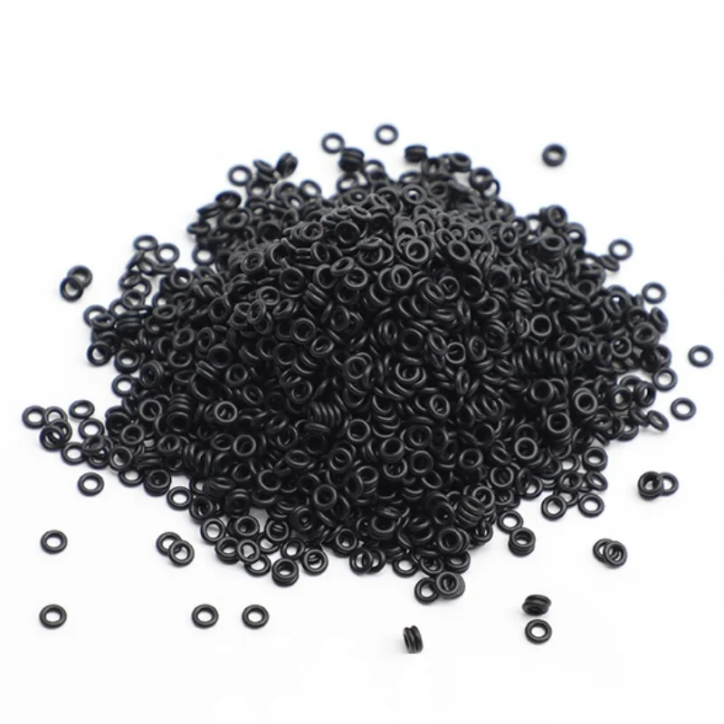 Imagen 4: Juego de 50~200 Juntas Tóricas de NBR Negras Resistentes al Aceite, Anillos de Sellado de Goma de Nitrilo Butadieno Impermeables, Diámetro Exterior de 3mm~35mm, Espesor de 1/1.5/2/3mm