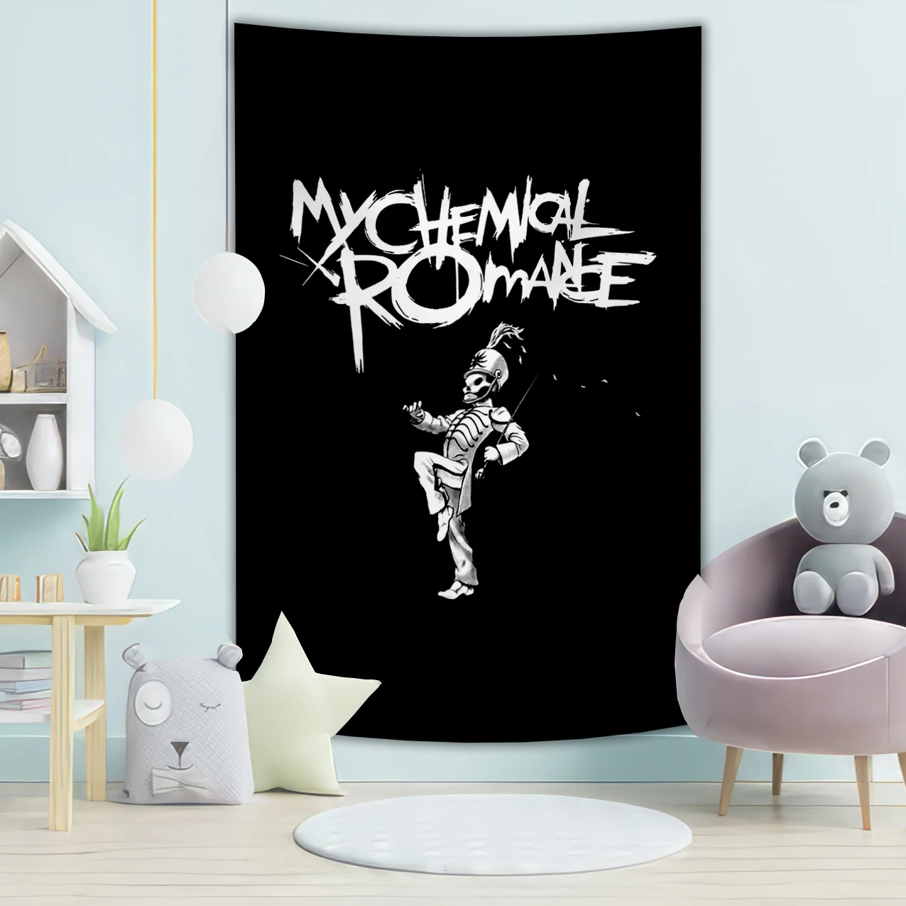 My Chemical Romance Welcome To The Black Parade Tapestry Wall Hanging Home Decor
