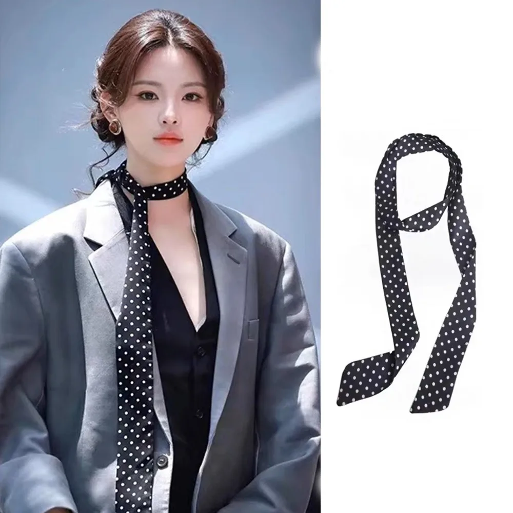 Casual Korean Striped Tie Stripe Printed JK Uniform Necktie Long Y2K Shirt Tie Decoration Performance