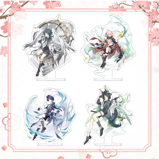 Game Genshin Impact Kaedehara Kazuha Xiao Peripheral Tabletop Display Double-sided Halloween Gift