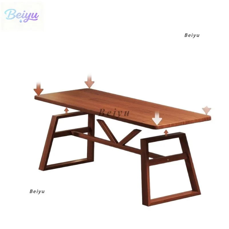 

Современный простой прямоугольный стол, стулья, комбинация стола, китайский обеденный стол, обеденный стол, небольшой коммерческий домашний стол.