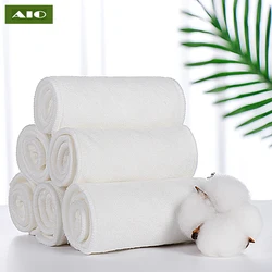 AIO 1/2/3PCS 3,4 Layers Baby Washable Cloth Diaper Inserts Microfiber Nappy Ecologic Superfine Fiber Liner Nappies for babi