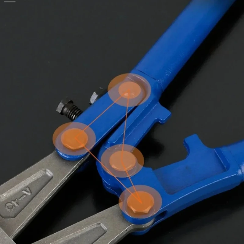 Multifunction Flat Nose Cut Steel Cables Clippers Heavy Duty Hand Tool 14/18 Inches Bolt Cutters Wire Cutting Pliers
