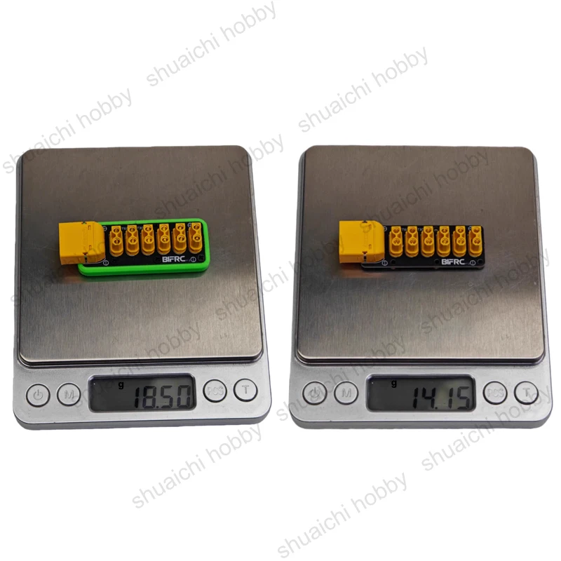 Placa de distribuição de energia de corrente de carga máxima 100a xt60 para 6 canais xt30 módulo pdb peças de modificação diy para modelos rc/robô