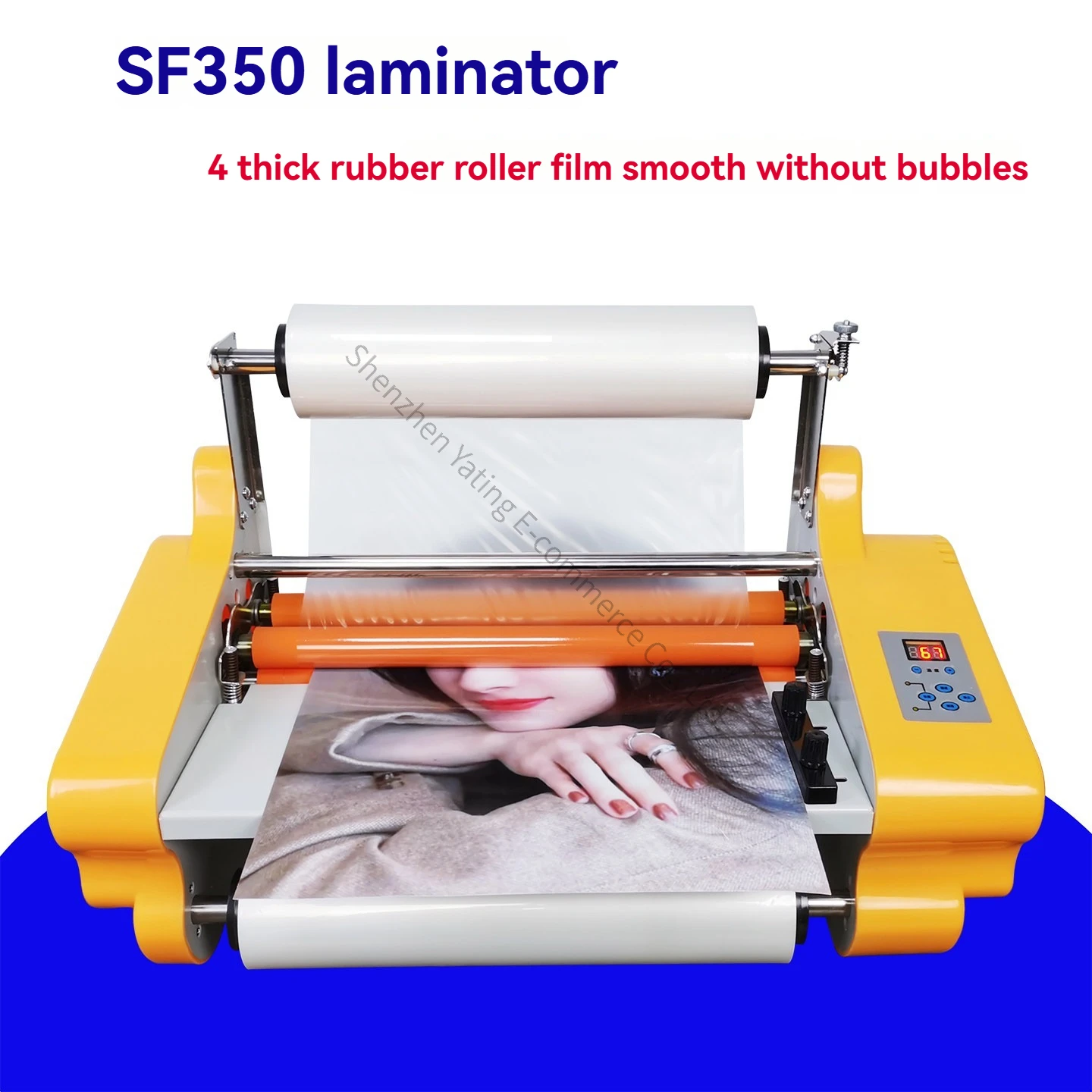 Electric Laminating Machine Small Double-sided Electric Advertising Cover Photo Album 350 Laminating Peritoneal Machine