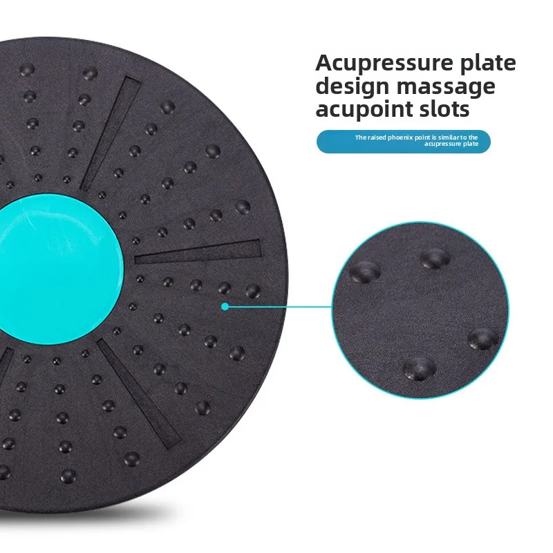 Manufacturer Wobble Board Sensory Rehabilitation Training Fitness Exercise Equipment Balance Pedal & Rubber Yoga Board