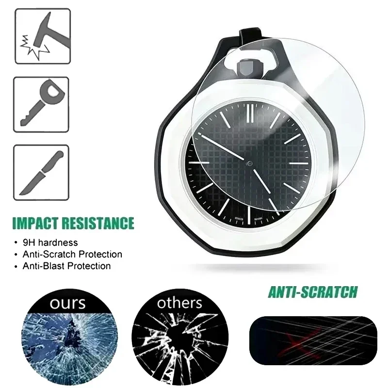 1-6 PCS 9H Tempered Glass For Swatch X AP Royal Pop Screen Protector HD Clear Anti-scratch Film For Royal Pop Swatch Accessories - view 3