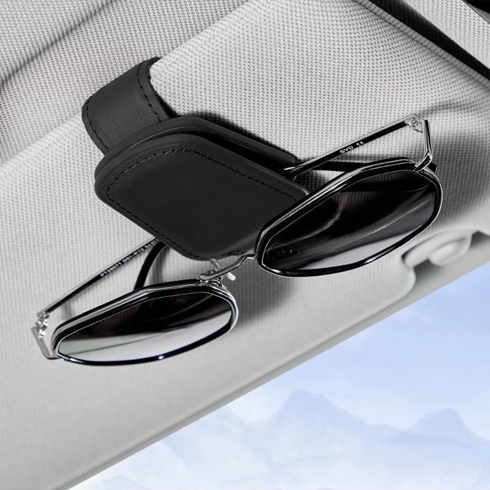 

Visor Car Sunglasses Clip Card Ticket Holder Stand Fastener Pen Case Eyeglasses Visor Car Accessories Dropshipping Wholesale