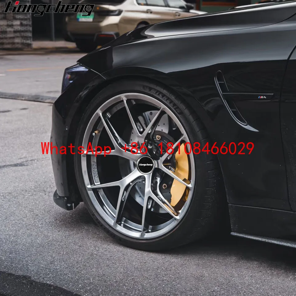 

18-26 Inch Monoblock Forged Alloy Rims 5x112 5x120 with Ring Factory Design for Passenger Cars