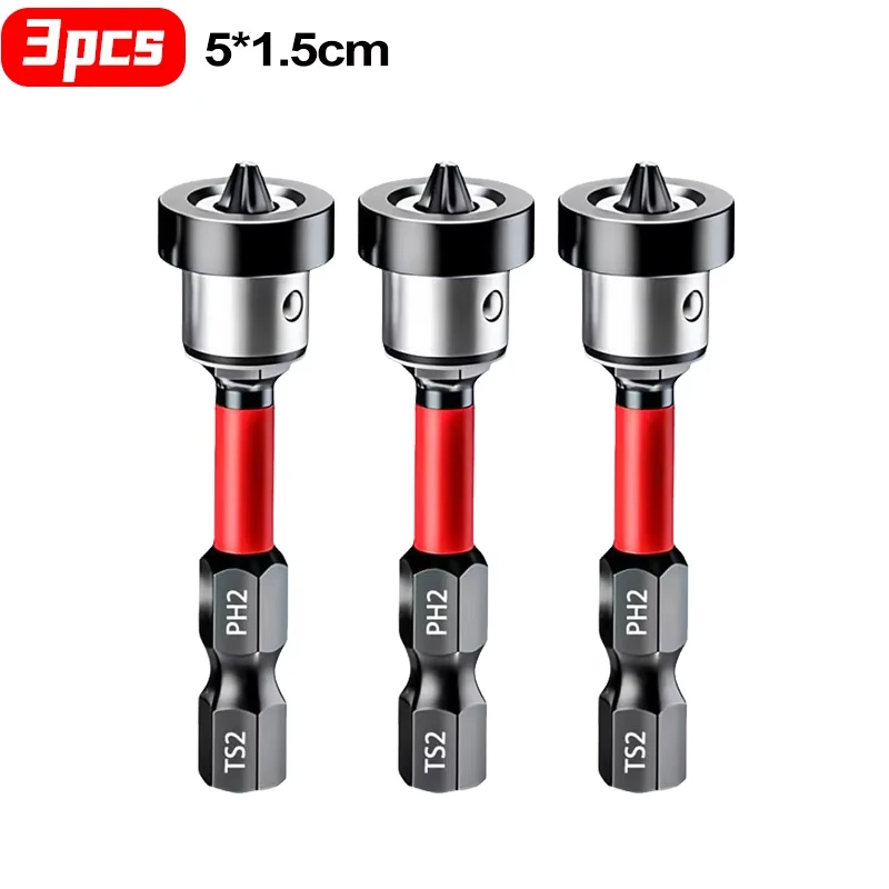 Magnetische Positionering Schroevendraaier Bits S2 Gipsplaten Schroef voor Gipsplaat Gipsplaat Lokaliseren Bit Batch Hoofd Boren