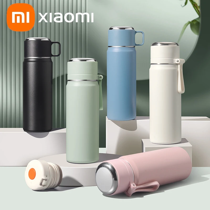 

2024 New Xiaomi Thermos Bottle Stainless Steel Thermal Water Bottle Keep Cold and Hot Thermos Cup Vacuum Flask Thermo Bottle