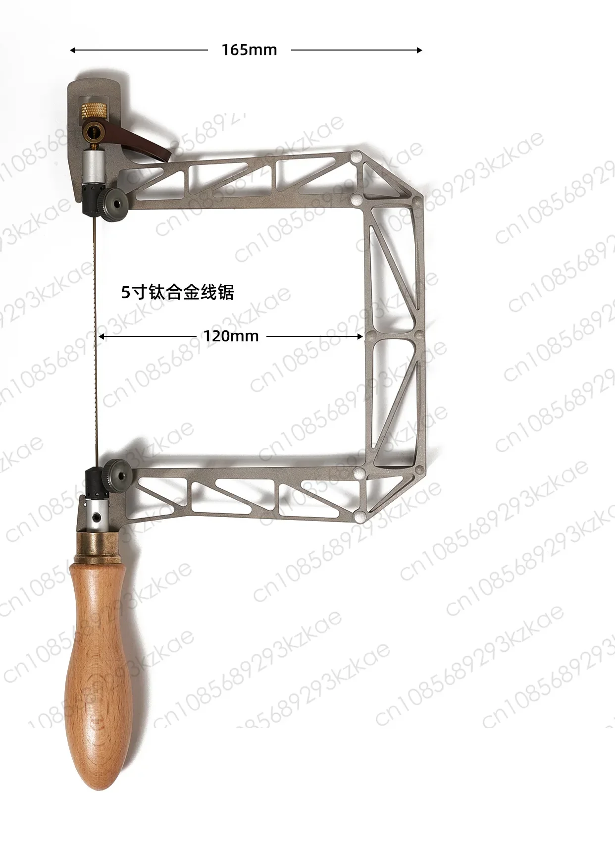 

U-shaped titanium alloy wire saw hand-pulled ultra-fine woodworking hand-pulled flower saw curve saw