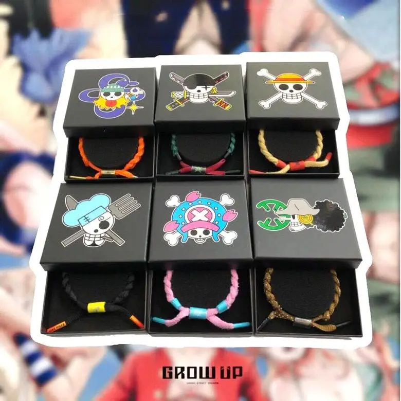 One Piece Anime Joint Limited Edition Luffy Aesolonjoba Creative Exquisite Men's and Women's Bracelets Birthday Gift