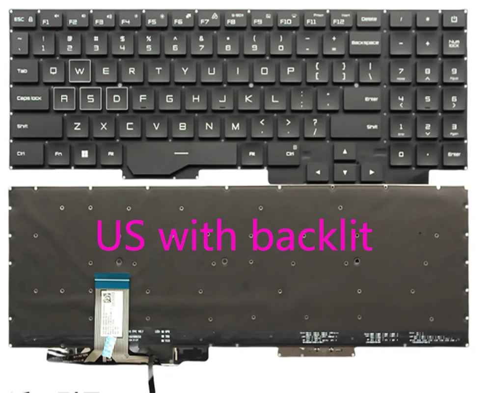 

Клавиатура для Xiaomi RedmiG 2021 2020 XMG2003-AJ XMG2003-AB XMG2003-AL RMG2104 RMG2102 RMG2103 с подсветкой, американская раскладка