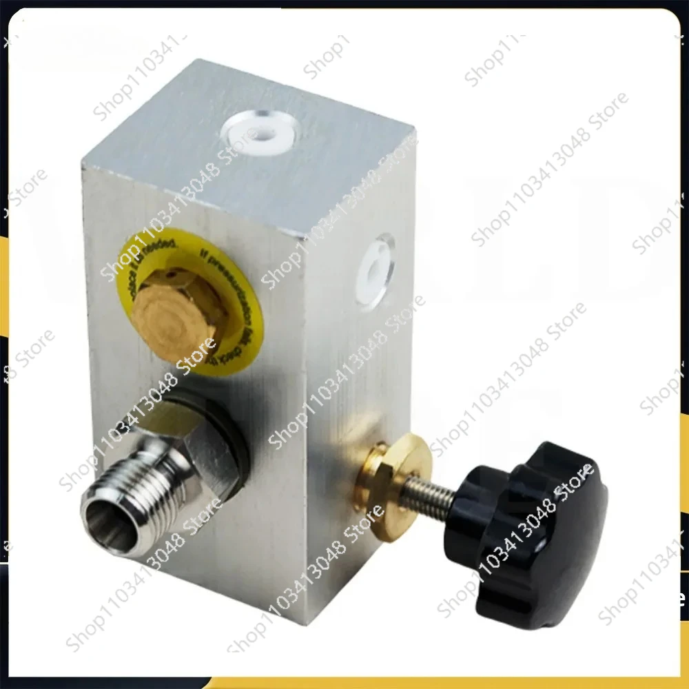 High Pressure Air Compressor Pump Maintenance Accessory Part Aluminum Valve Block Assembly 0-300bar 0-4500PSI 0-30MPA