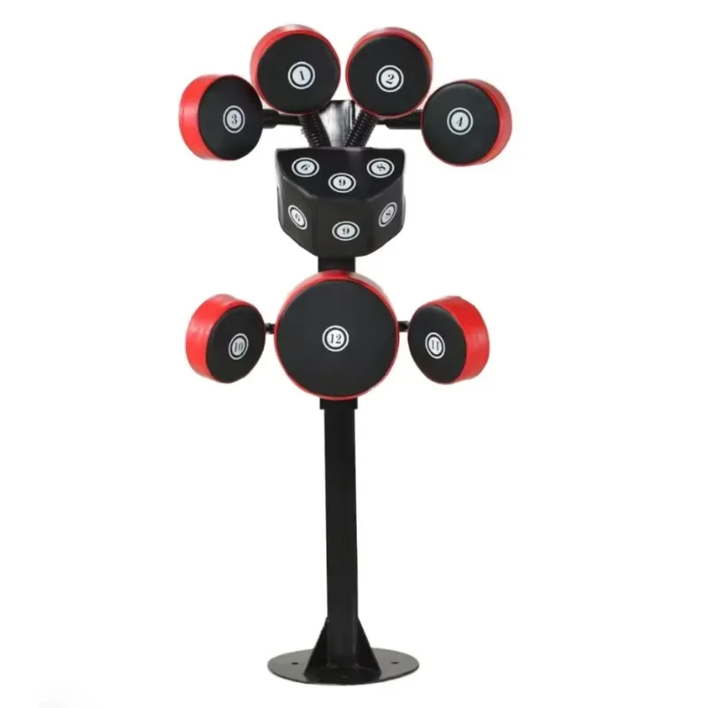Gym Boxing Gear Multi-Angle Multi-Target Adjustable Vertical Punching Training Equipment