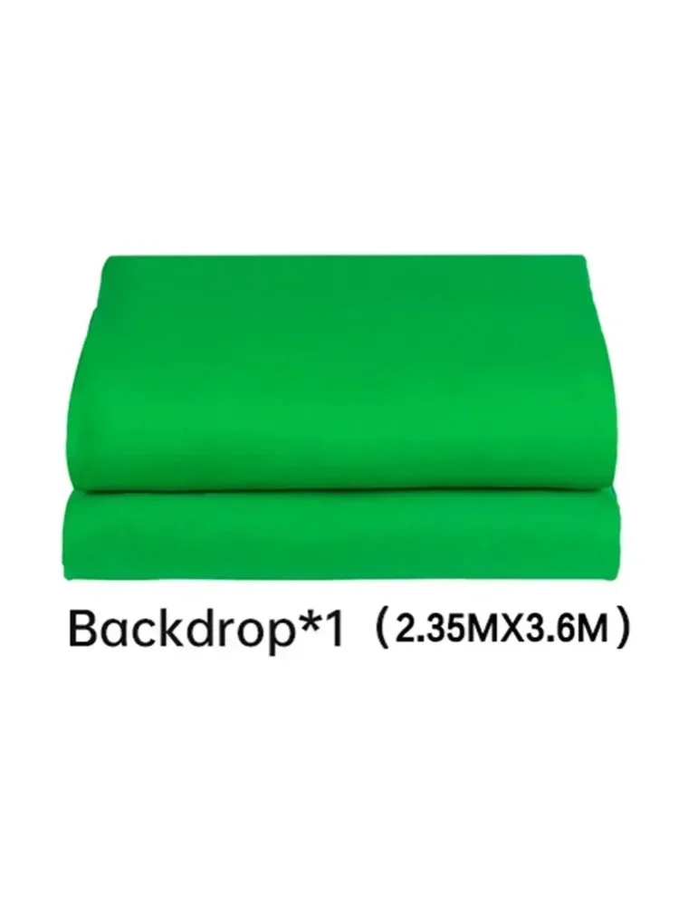 2,4x4M Fotografie-Hintergrundständer mit 2,35x3,6M Bildschirm-Hintergrund, 4 Farboptionen, Verstellbarer Foto-Hintergrundständer