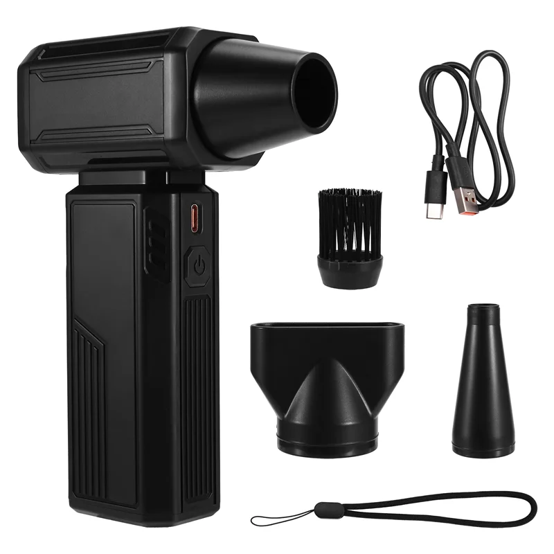 

Electric Air Duster-130000RPM Brushless Turbo Fan, Compressed Air Duster Cordless Dust Blower Air Blower For Home,Car