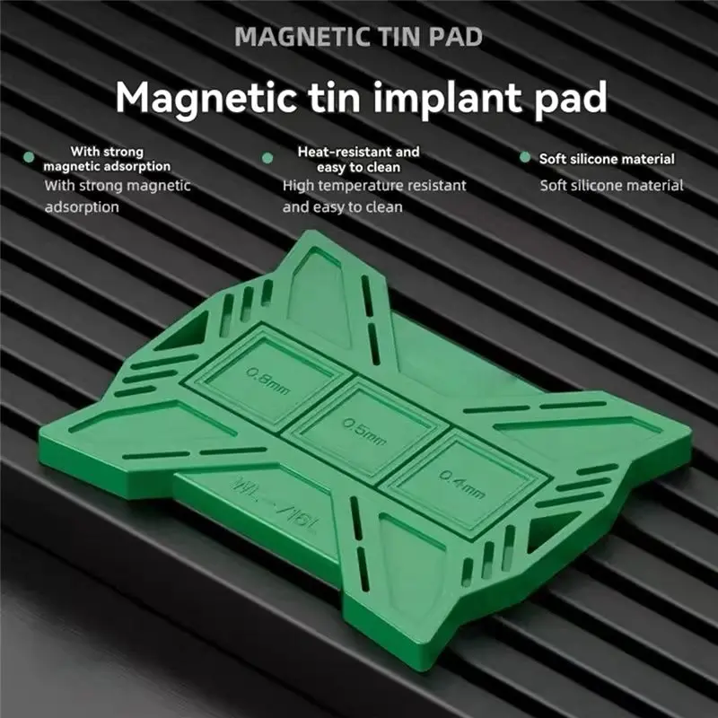 Y50A-Tin Planting Pad Base Positioning Tin Planting Pad WL-716L Mobile Phone CPU IC Rework Adsorption Silicon Fixture