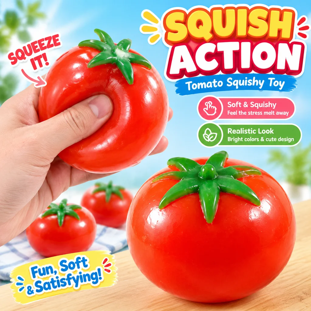 Squishy Taba Squeeze Toys Artificial Fruits Water Balloon For Kids Summer Beach Water Fights Can't Be Broken Cool Tomatoes