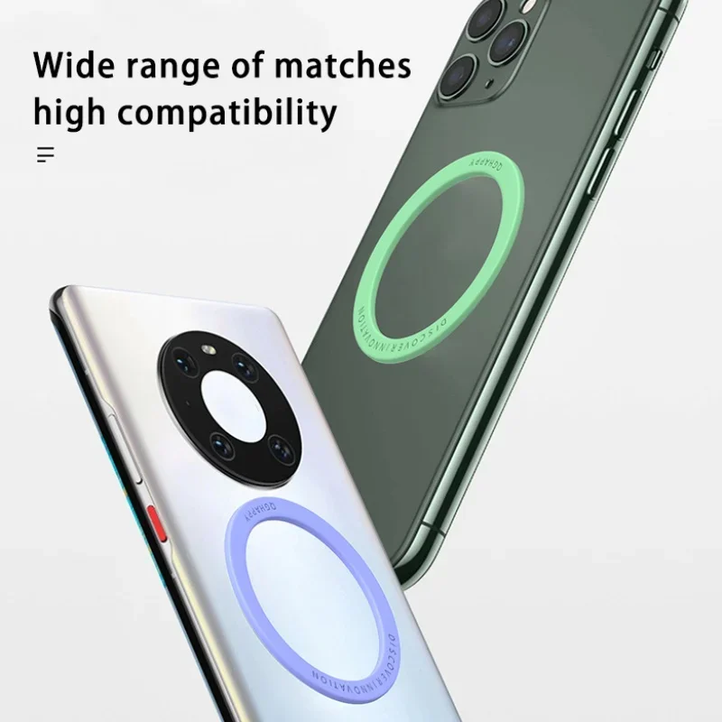 Magnetic Plate Ring For Magsafe Wireless Charger Iron Sheet Sticker Magnet Car Phone Holder For Apple iPhone 14 13 12 11 10 image 5