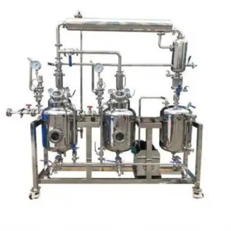 Plant essential oil distillation and extraction tank, tea and honey multi-functional small extraction tank