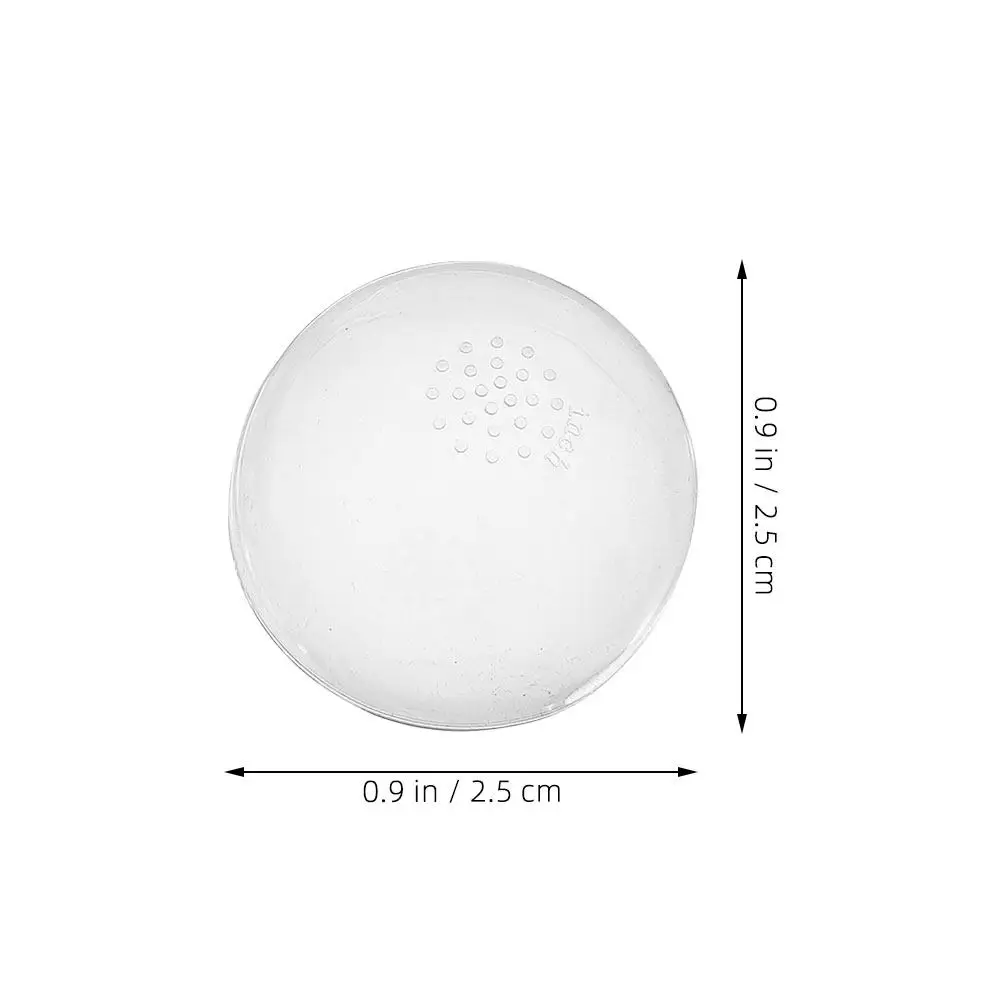 2Pcs Anti-Slip Silicone Cap Clear Protector Head Cover Soft Fit Hair Holder Bjd Head Protection for Collectors Making