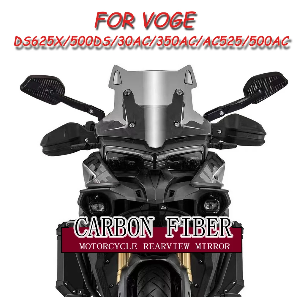 

Motorcycle rearview mirrors Rearview Side Mirror Foldable mirrors rod anti-glare mirrors FOR VOGE DS625X 500DS 300AC 350AC AC525