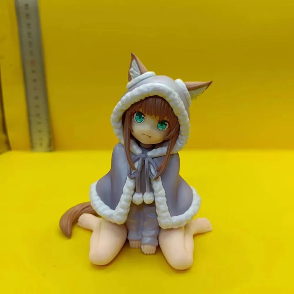 Lindo Anime Uchi No Neko Ga Onnanoko De Kawaii Kinako Okigae Palett Japón figuras De acción mi gato PVC modelo colección juguetes regalos