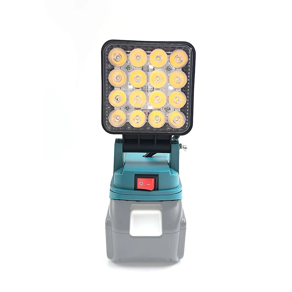 For Makita 14.4V-18V Li-ion Battery Lantern Outdoor Flashlight Cordless LED Work Light Camping Lamp Emergency Lighting