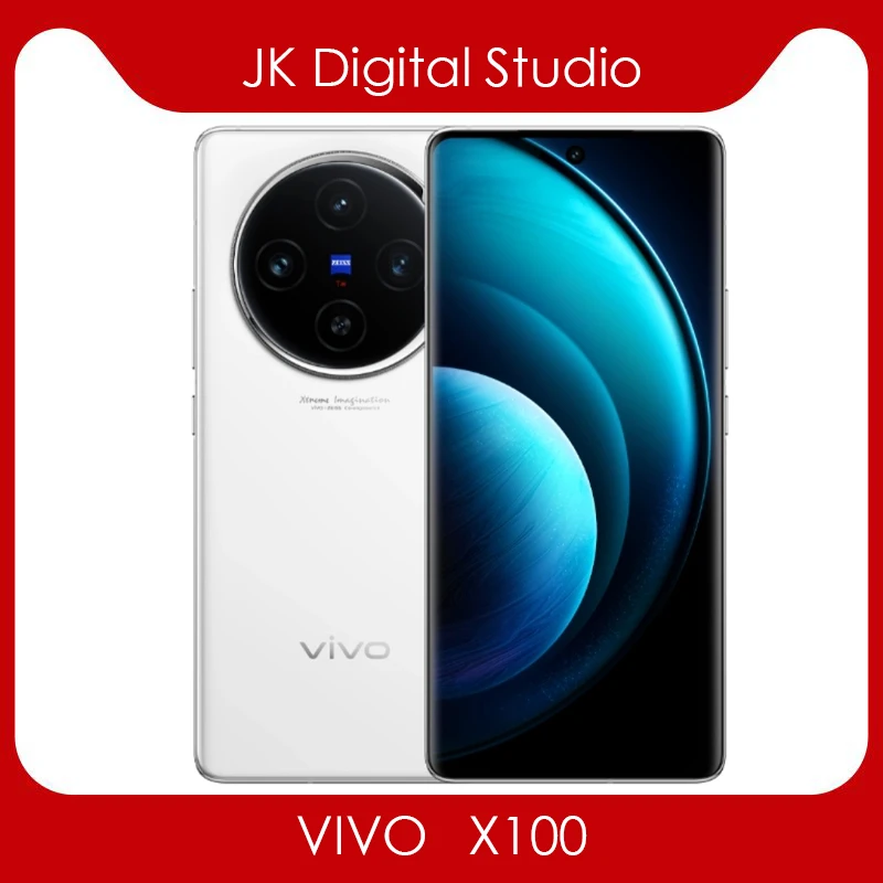 هاتف محمول جديد VIVO X100 5G مقاس 6.78 بوصة AMOLED MTK الأبعاد 9300 50 ميجابكسل كاميرا 4880 مللي أمبير في الساعة 120 وات شحن فائق أندرويد 14 NFC OTA