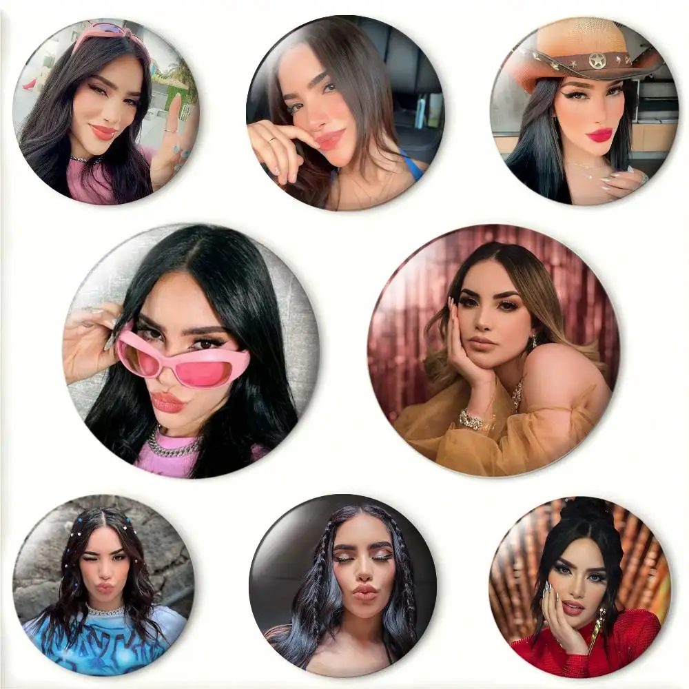 Pin Creativo con Diseño Láser de K-Kim L-Loaiza para Decorar Bolsos, Ropa y Sombreros, Regalo para Fans y Coleccionistas