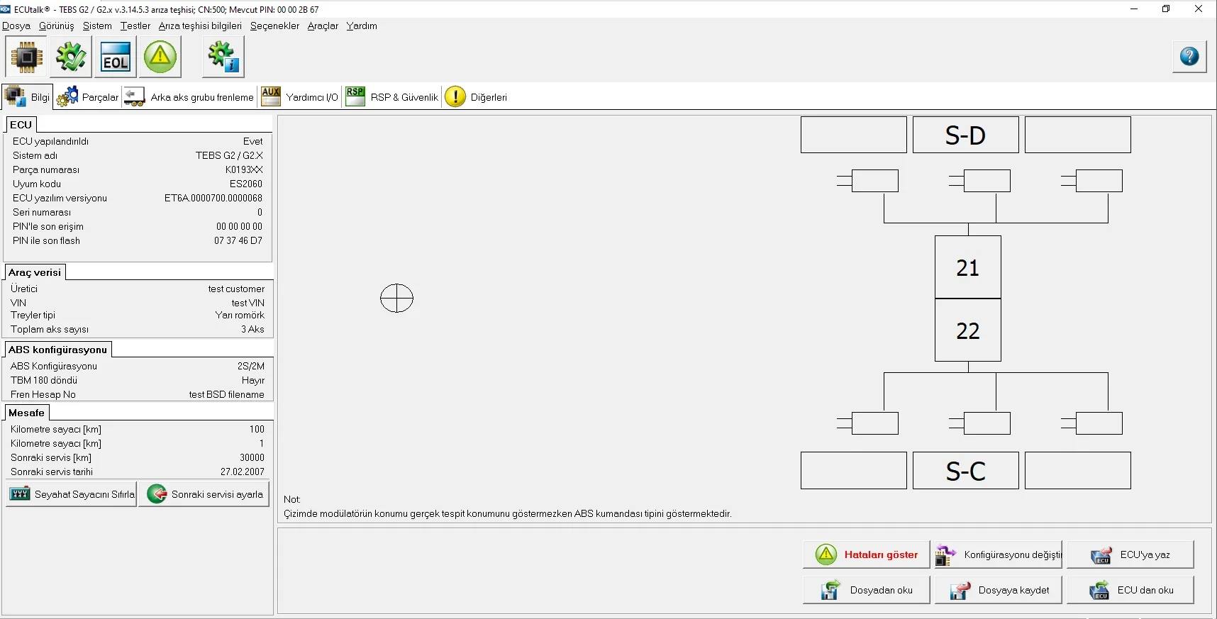 For Knorr Bremse Diagnostic TEBS-G2  v3.15.3+Activator