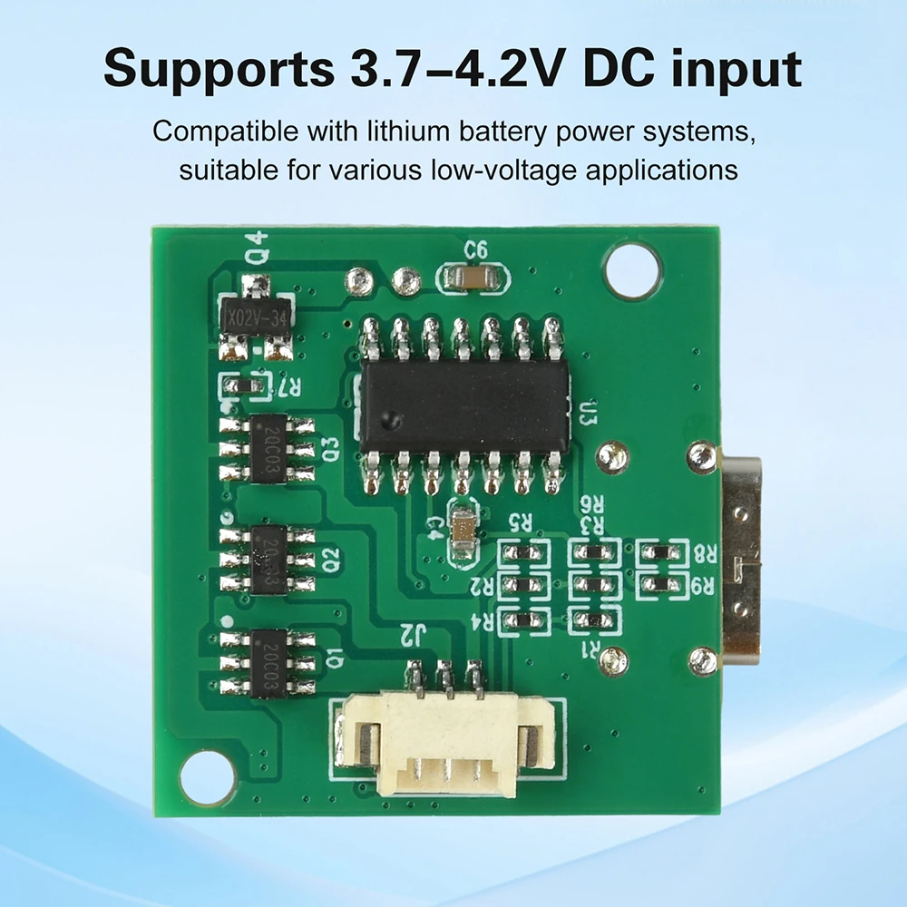 3-5 فولت 15 واط ماكس دفعة وحدة فرش السيارات محافظ مع أزرار 6 التروس تعديل موتور تيار مباشر سرعة تحكم مروحة التحكم #5