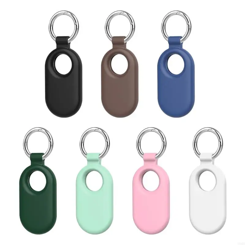 U90E Suitable for Smarttag 2 Protective Case Silicone Keychain Pet Dog Locator Positioning Housing Anti-Scratch Cover