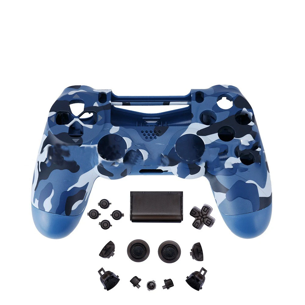 Full set Housing Shell with Buttons Mod Kit For PS4 PRO Controller JDM-040 Cover Case DIY Faceplate Decoration Repair Parts