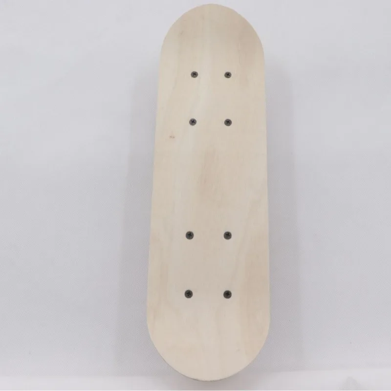 Wooden 80x20cm Skateboard Deck for Child & Adult Portable Eco-Friendly Gravity Casting for Kids Play Ground