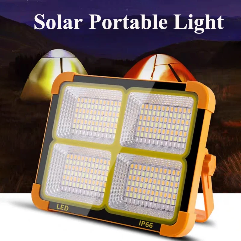 

Outdoor Solar Lights LED with USB Port Camping Light Emergency Solar Lantern Parkside Travel Hike Portable Rechargeable Led Lamp