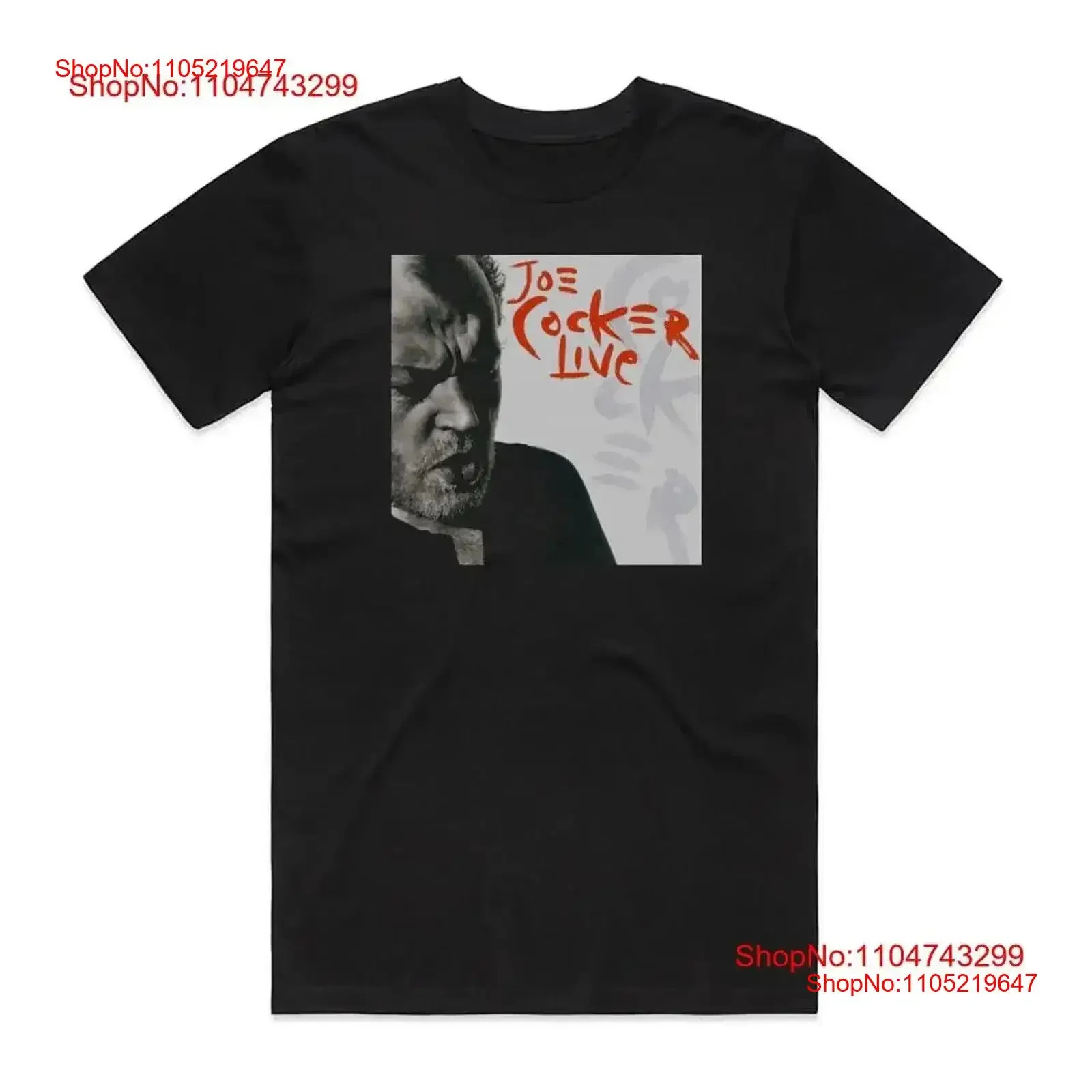 Classic Rock T Shirt Joe Cocker Live Feelin' Alright Up Where We Belong vintage Washed Comfortable Stylish designer clothes