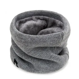Unisex Solid Cashmere Plush Hot Winter Women's Cachecol Men's Mesh Facial Mask Snood Neck Cachecis Buffa Grosso Silence Silencer 10 Main Sales Women's Winter Cachecol - №1
