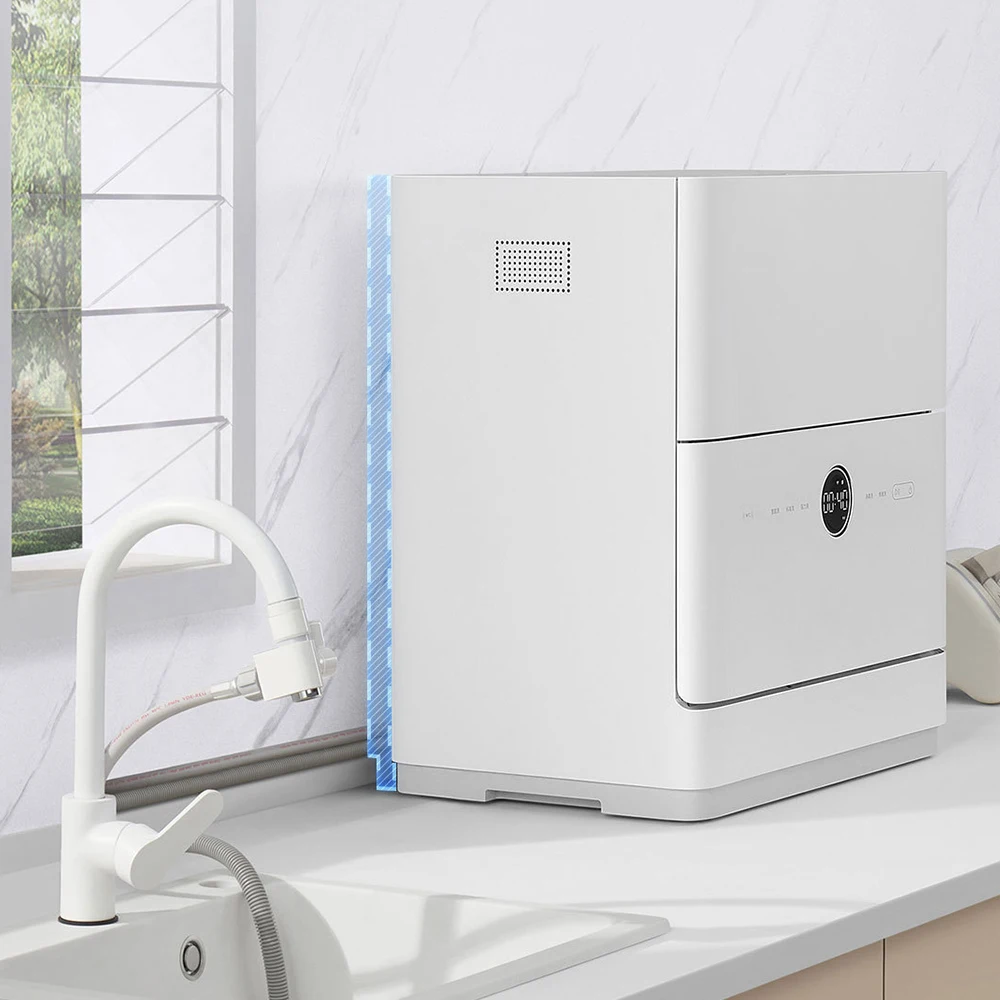 Smart Desktop Dishwasher Fully Automatic Household Small Disinfection Integrated Drying Dishwasher