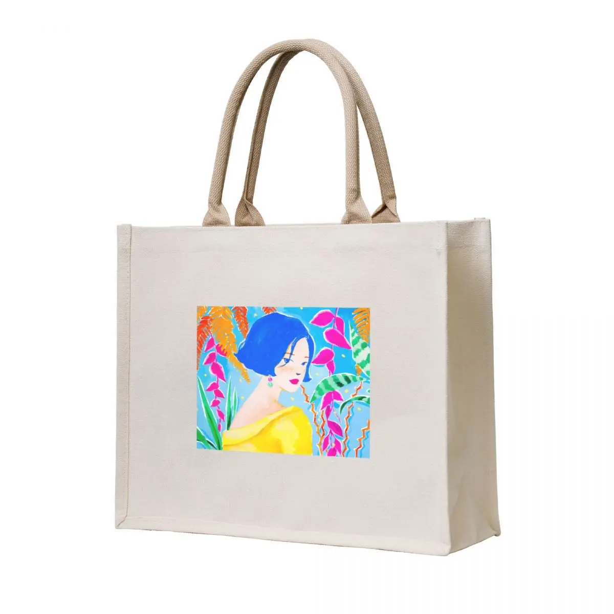 

Mysical Jungle Tote Bag Canvas Lady bag university shopper bag